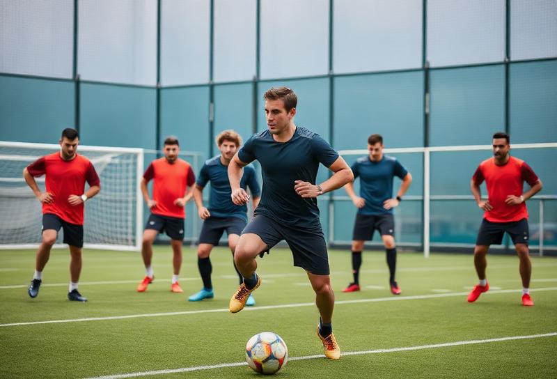 50 esercizi fisici con il pallone